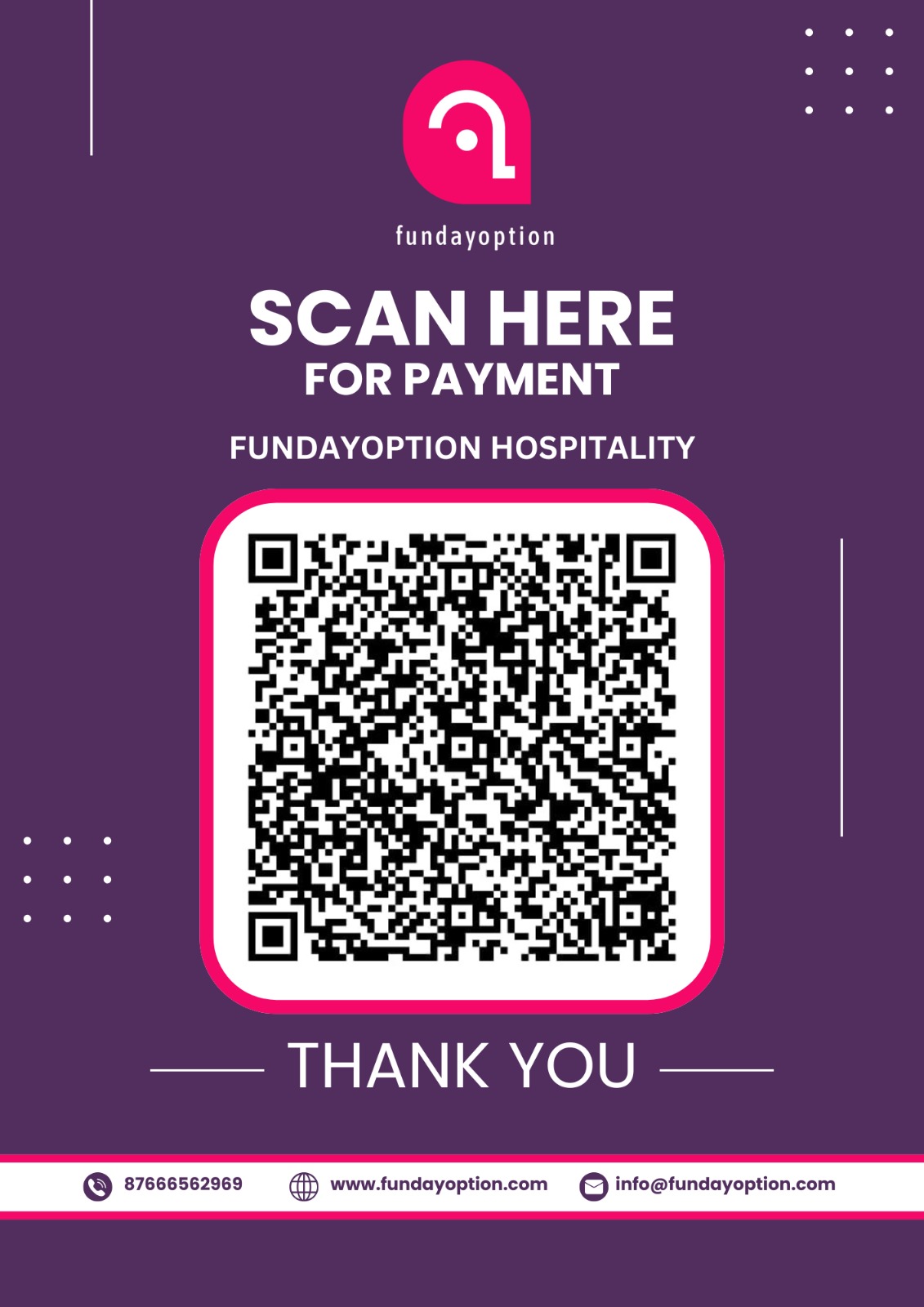 UPI QR Code for Fundayoption Holidays